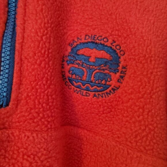 Authentic San Diego Zoo Fleece Pullover Sweater Size L - Picture 2 of 7
